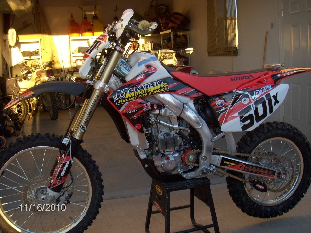 2009 CRF 450 X Dream Kit